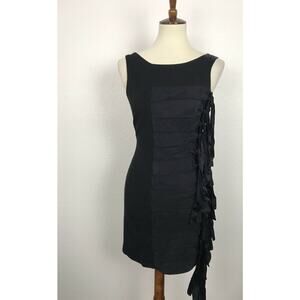 BCBGMaxAzria Bodycon Mini Sheath Dress Silk Stretch